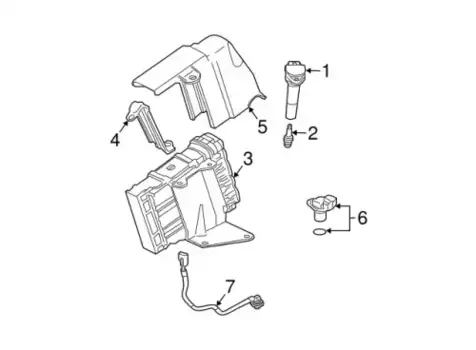 MR578768 ДАТЧИК ПОЛОЖЕНИЯ РАСПРЕДВАЛА xMITSUBISHI