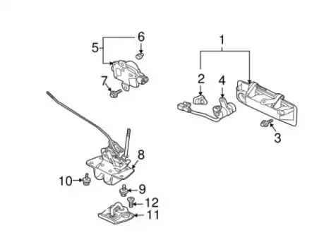 MU240091 БОЛТ РЕССОРЫ MITSUBISHI