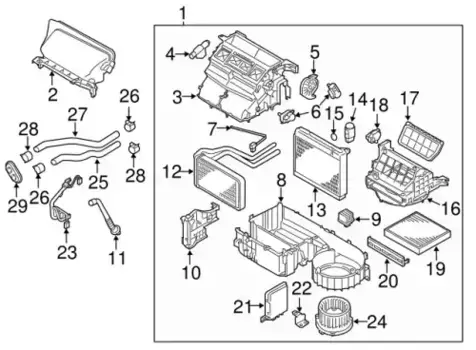 MU470040 Хомут MITSUBISHI