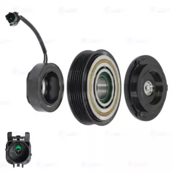 муфта компрессора кондиционера!\ Hyundai Solaris 10>, KIA Rio 10> LMAC 0801 LUZAR