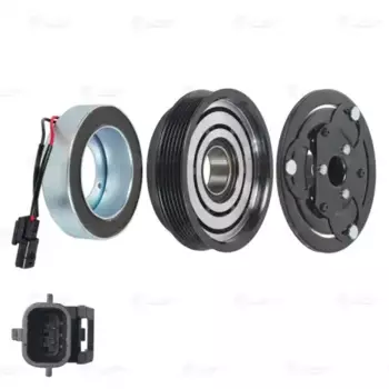 муфта компрессора кондиционера!\ Renault Fluence 10>/Logan II 12> LMAC 0901 LUZAR