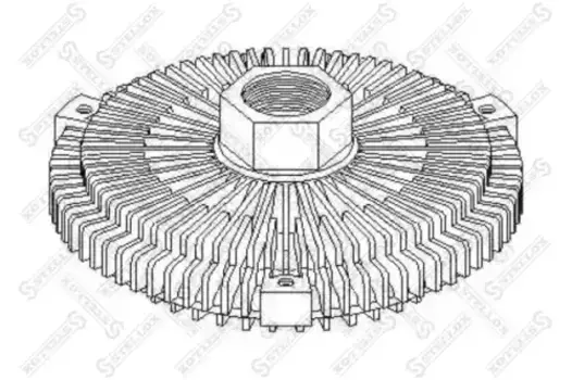 муфта вентилятора!\ MB W163/W210 2.0-2.3 M111 95> 30-00413-SX STELLOX