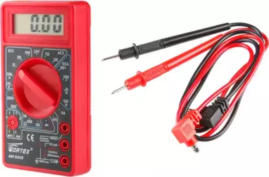 мультиметр цифровой! WORTEX AM 6009\ AM6009000014