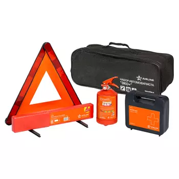 набор автомобилиста! 'ЭКО+' (знак, аптечка, огнетушитель)\ ANA-03 AIRLINE