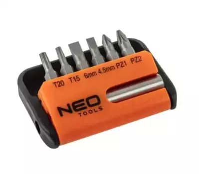 набор бит с держателем! 7 шт\ 06-101 NEO