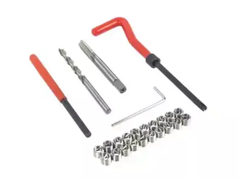 набор для восстановления резьбы! M6x1.0, 25 предметов\ TRIS61 THORVIK