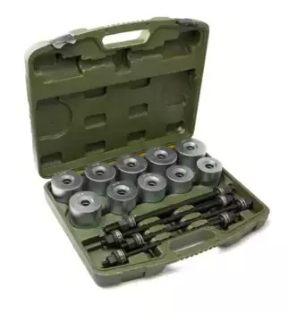 набор для замены сайлентблоков! универсальный 44-82 мм, 32 предмета\ 814024 ДЕЛО ТЕХНИКИ