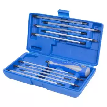 набор двухсторонних удлиненных вставок! (бит), 11 предметов\ 32518MR01 KING TONY