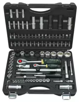 набор головок! 94пр., 1/2'', 1/4'', 4-32мм\ RF-4941-5 ROCK FORCE