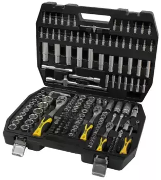 набор головок с трещотками и акссесуарами! 1/2'', 3/8'' и 1/4'' 172пр.\