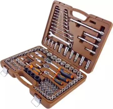 НАБОР ИНСТРУМЕНТА OMBRA 120 ПРЕДМЕТОВ 1/4'-3/8'-1/2' (911120)