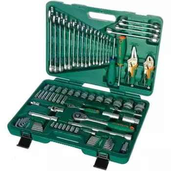 набор инструмента универсальный! 1/4'', 1/2''DR, 78 предметов\ S04H52478S JONNESWAY