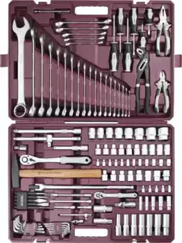 набор инструмента универсальный! 1/4'', 1/2''DR 127пр.\ TS127 THORVIK