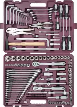 набор инструмента! универсальный 1/4'', 3/8'' и 1/2''DR, 142 предмета\ TS142 THORVIK