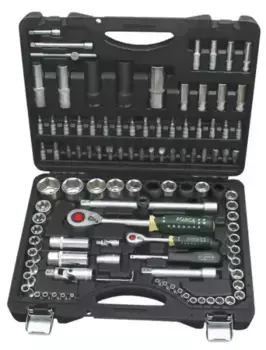 набор инструментов! 108пр. 1/4',1/2', 6гран\ RF410825 ROCK FORCE