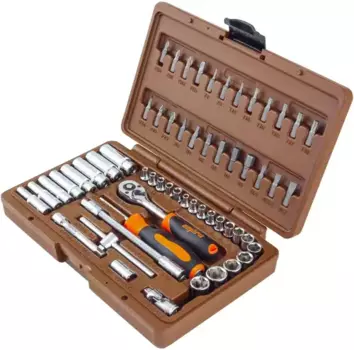 набор инструментов! 57пр. универсальный 1/4''\