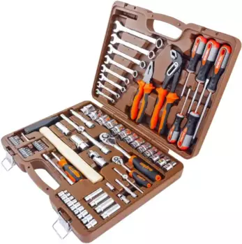 набор инструментов! 77пр. универсальный 1/4'', 1/2''\ OMT77S OMBRA