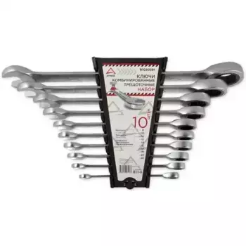 набор ключей! комбинированных 10 предметов трещоточные\ R1030391 ARNEZI