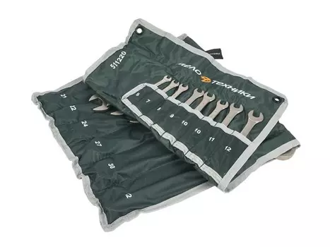 набор ключей! комбинированных - 22 шт. тетрон. сумка\ 511220 ДЕЛО ТЕХНИКИ