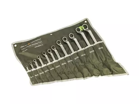 набор ключей! накидных - 12 шт. тетрон. сумка\ 512620 ДЕЛО ТЕХНИКИ