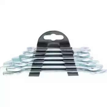 Набор ключей рожковых, 6 х 17 мм, 6 шт., хромированные// Sparta 152305