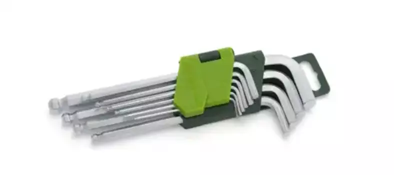 набор ключей шестигранных! с шаром (1.5,2,2.5,3,4,5,6,7,8,10мм) 10шт.\