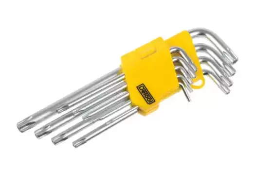 набор ключей! шестигранных Torx с магнитом T10-T50 9шт.\