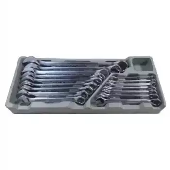 набор комбинированных ключей! 6,7,8,9,10,11,12,13,14,15,16,17,18,19,22,24мм\ RF-T5161 ROCK FORCE