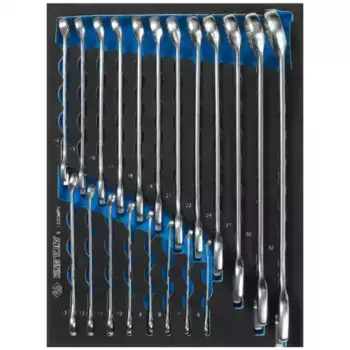 набор комбинированных ключей! ложемент, 20 предметов KING TONY\ 9-12D20MRV