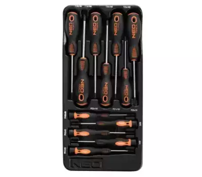 набор отверток! PZ, TX, точные, 12 шт., ложемент\ 84-247 NEO