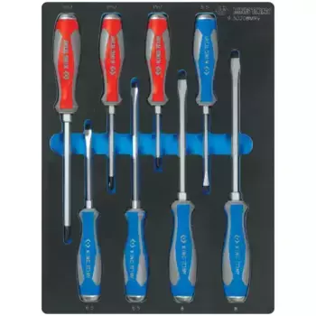 набор отверток! силовых, ложемент, 8 предметов\ 9-30208MRV KING TONY