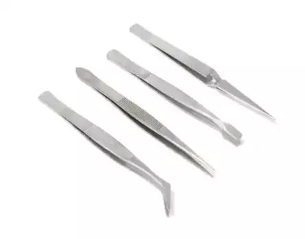 набор пинцетов! 4пр.(L-120мм)\ RF-69414 ROCK FORCE