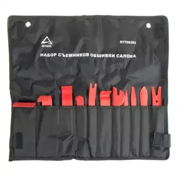 набор пластиковых съемников для пистонов! 11пр.\ R7700303 ARNEZI