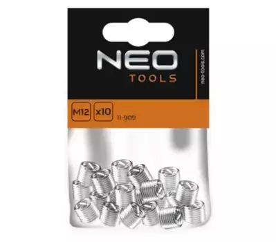 набор резьбовых вставок! M12, 10 шт.\ 11-909 NEO