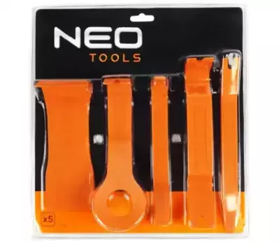 набор съемников панелей обшивки салона! 5 шт., нейлон\ 11-822 NEO