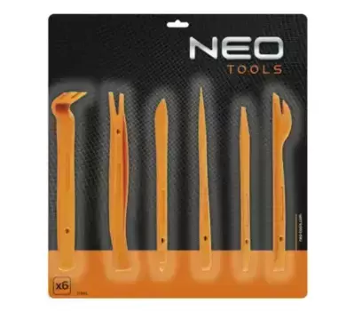 набор съемников панелей обшивки салона! 6 шт., нейлон\ 11-823 NEO