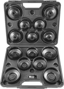 набор съёмников масляных фильтров! 'чашка', 65-100мм, 14 пр.\ AOFWS14 THORVIK