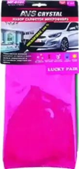 Салфетка автомобильная универсальное AVS A78281S микрофибра 2 шт.