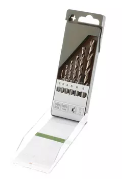 набор сверл! 6 шт. по металлу cobalt 5%\ 211206 ДЕЛО ТЕХНИКИ