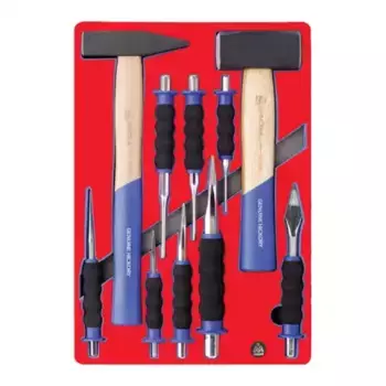 набор ударно-режущего инструмента! 10 пр. MACTAK\ 5-9010 МАСТАК