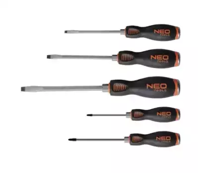 набор ударных отверток! 5 шт., CroMo\ 04-240 NEO
