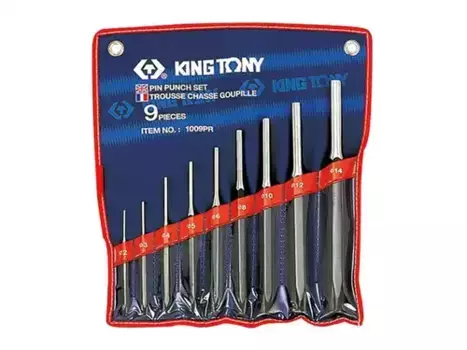 набор выколоток! 9 предметов KING TONY\ 1009PR