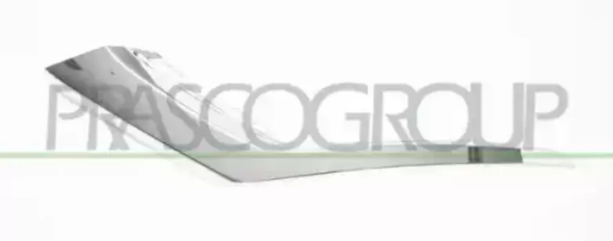 накладка бампера переднего! левая верхняя хром\ MItsubishi Outlander 15-18