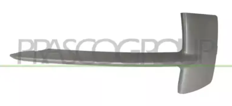 накладка бампера переднего правая!серебряный BMW X5-F15 13-18