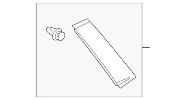 НАКЛАДКА ДВЕРИ ЗАДНЕЙ ЛЕВОЙ KB8A-50-M60C MAZDA