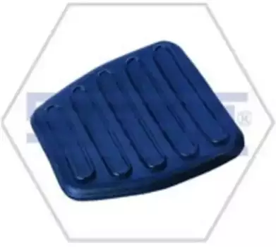 накладка на педаль тормоза/сцепления !71x75x8/10 \MAN 19.422/26.270/33.372 7618 SE-M