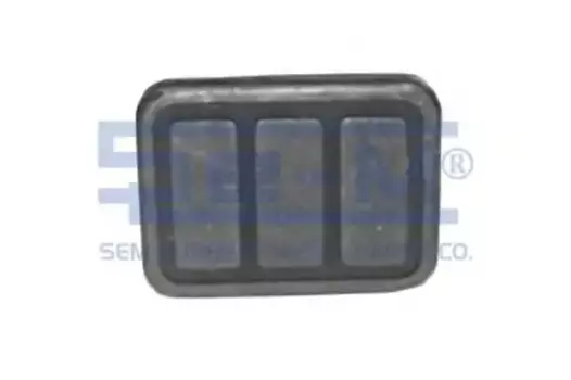 накладка педали тормоза! 80x60x11.7 \Omn Volvo F12/B12/FL7 8280 SE-M