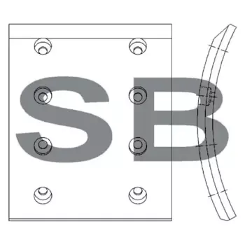 Накладки тормозные HI-Q SL213