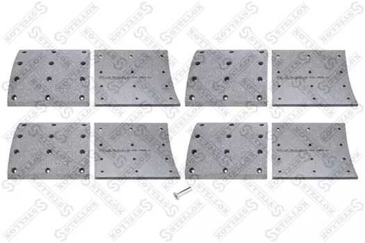 Накладки тормозные STELLOX 85-01101-SX