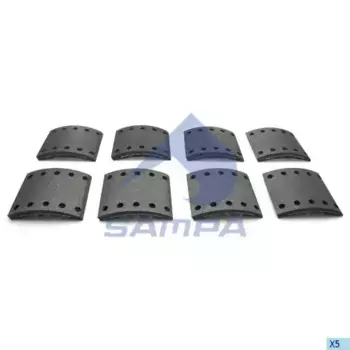 Накладки тормозные SAMPA 096.623-01
